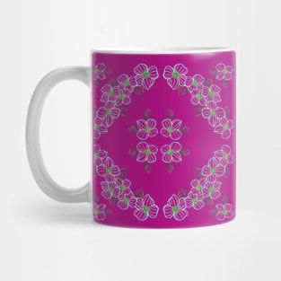 Derain Kousa shrub plant blooming Mug